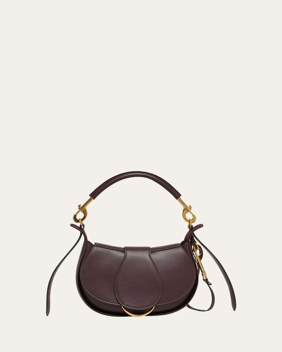 Ride Flap Shoulder Bag in Smooth Calfskin